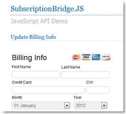 subscription billing API